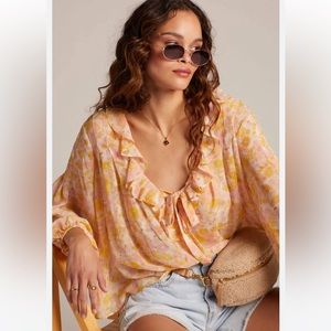 For Love & Lemons Melanie Blouse